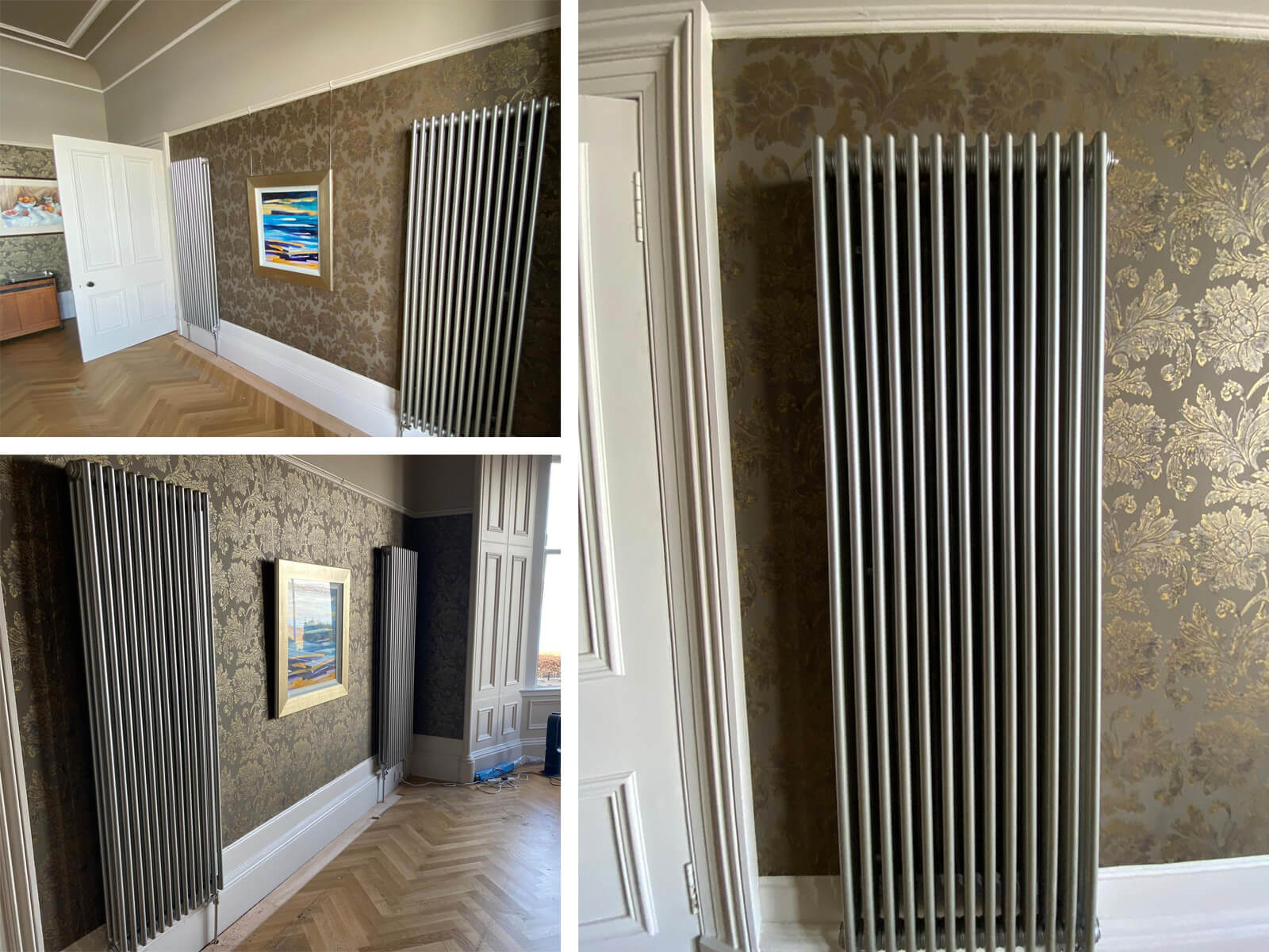 vertical radiators fitted in Greenock