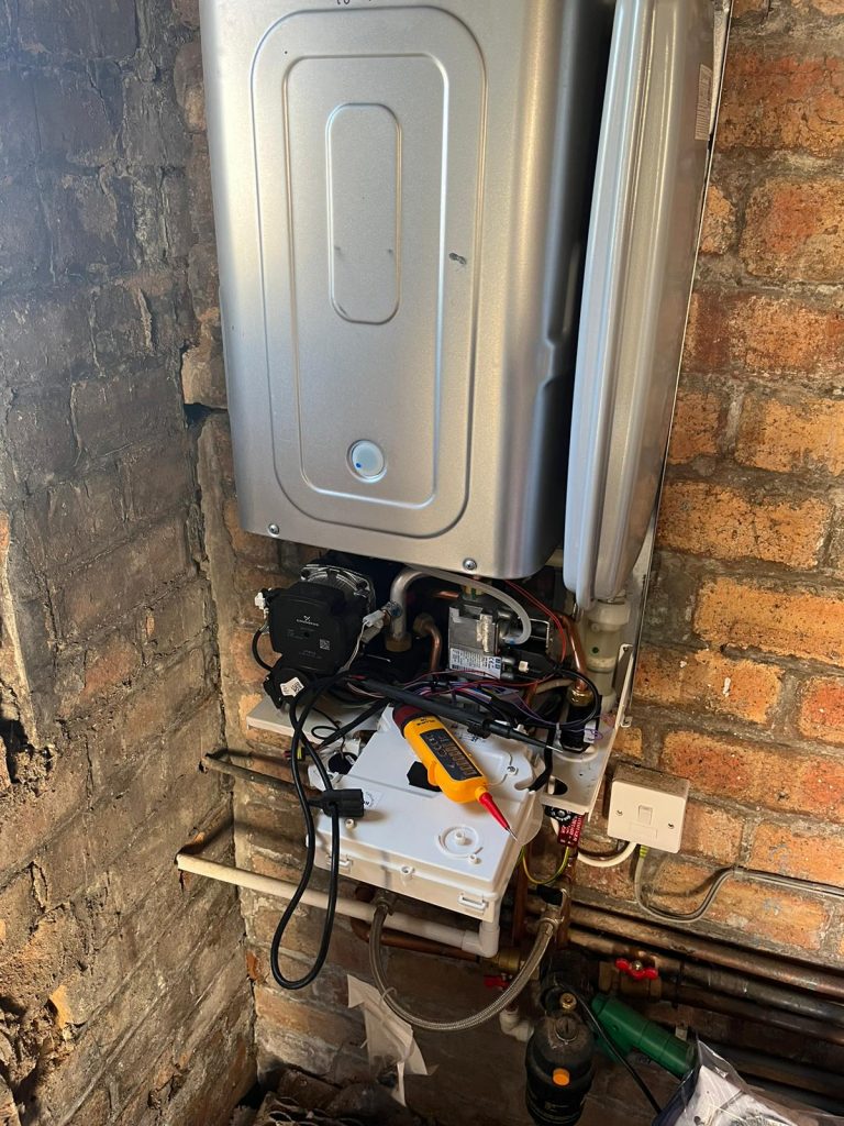 How to connect wireless thermostat to boiler?